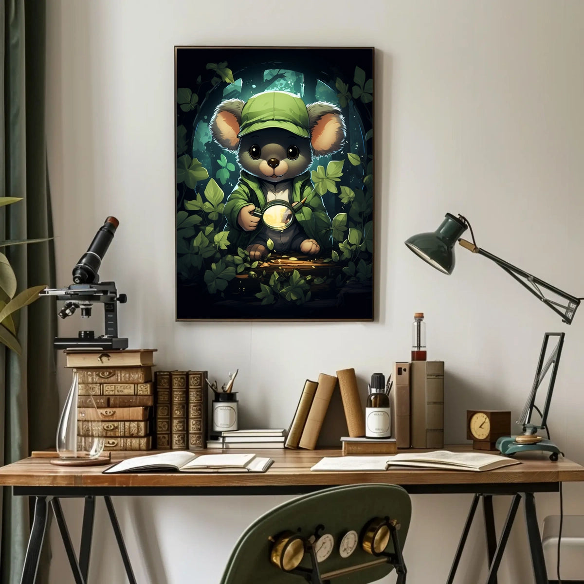 Curious Koalas Adventure Poster