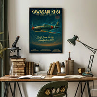 Kawasaki Ki-61 The Elegant Fighter Poster