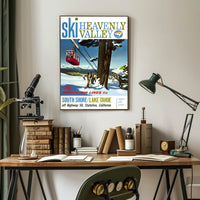 Ski Heavenly Valley Poster PosterGoat