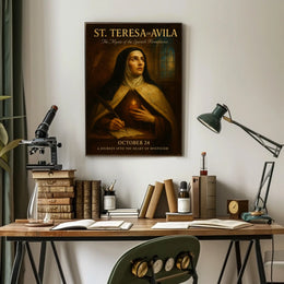 St. Teresa of Avila The Mystic of the Spanish Renaissance Poster