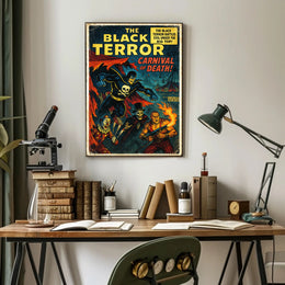 The Black Terror - Carnival of Death Poster PosterGoat