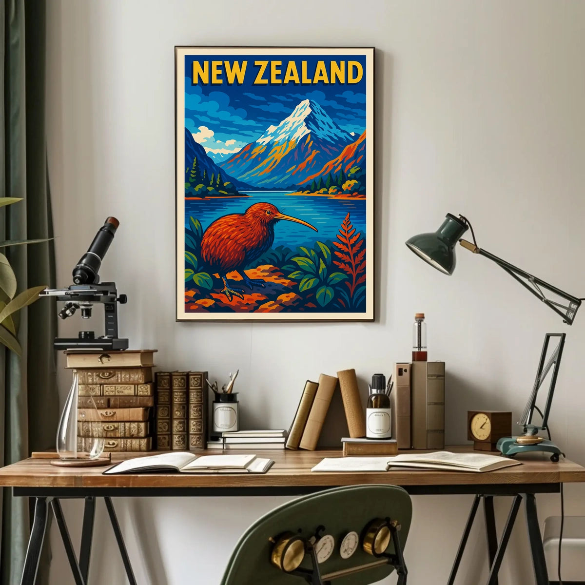 New Zealand Scenic Poster