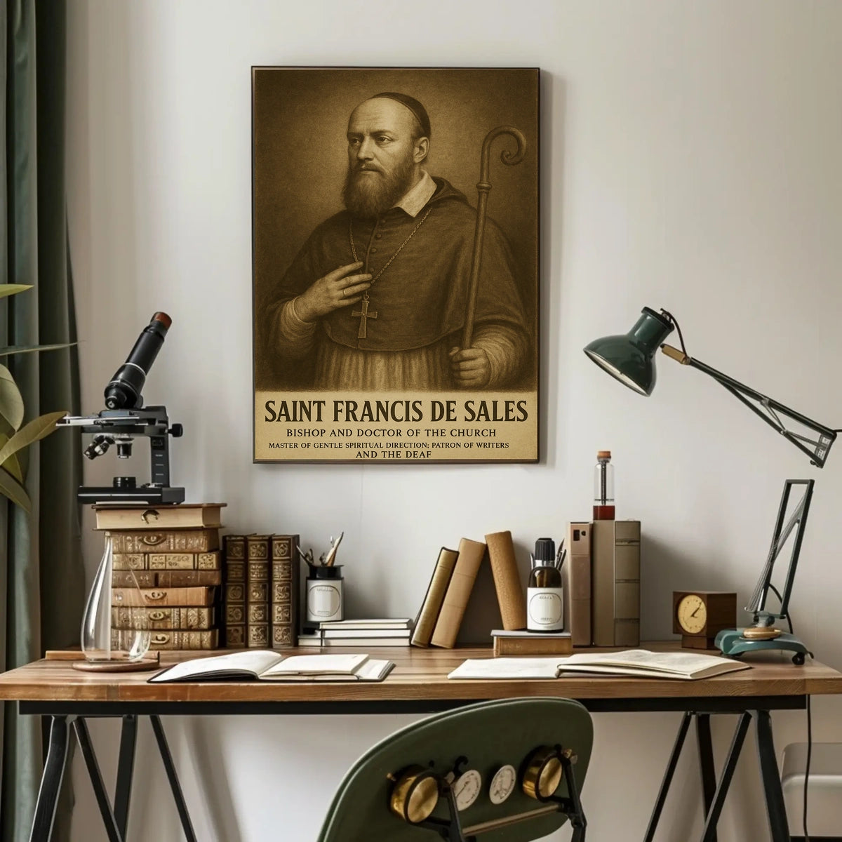 Saint Francis De Sales Patron Of Poster