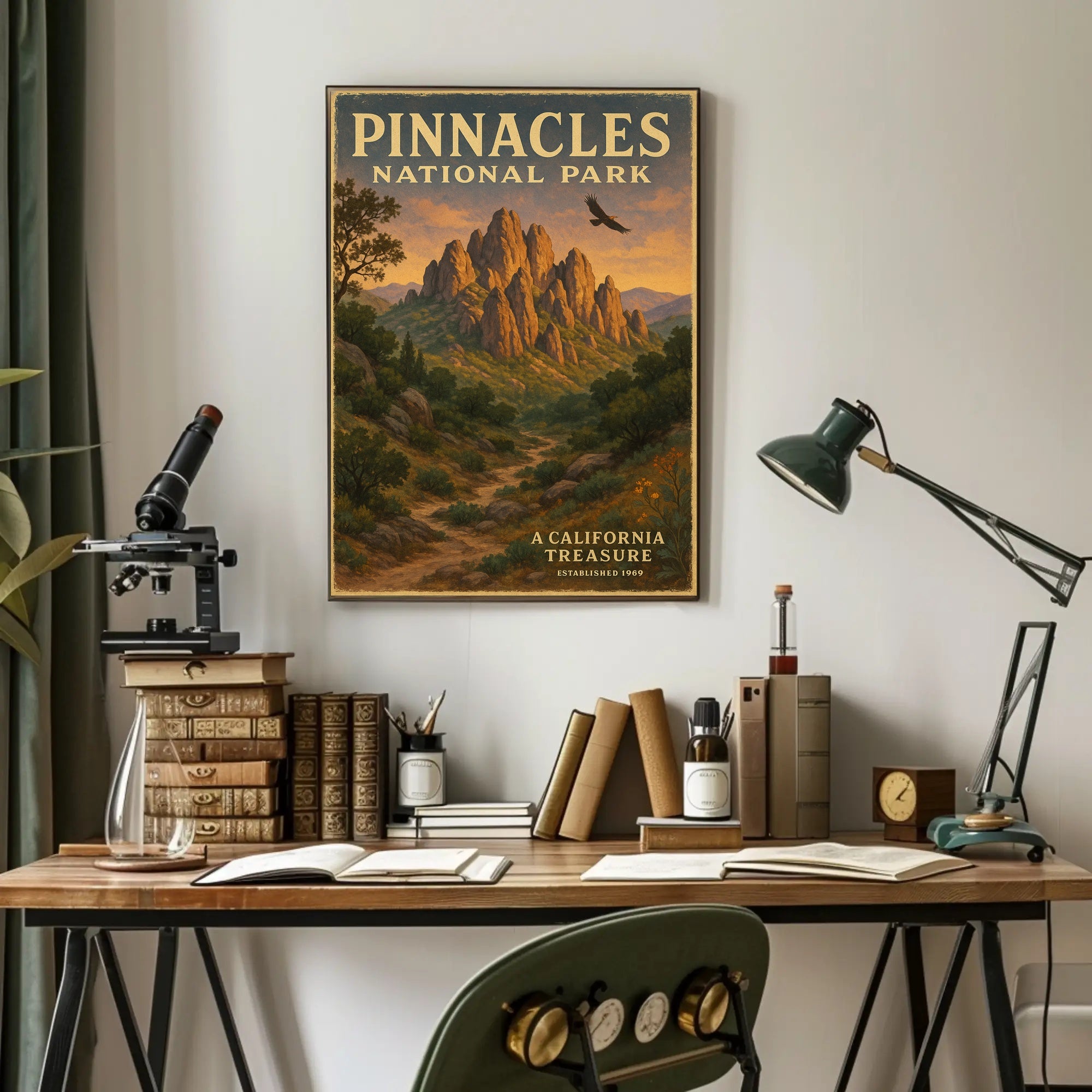 Pinnacles National Park Wall Art Print