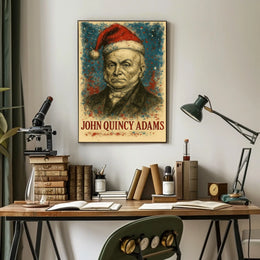 John Quincy Adams 6th President of the United States Christmas SeriesPoster