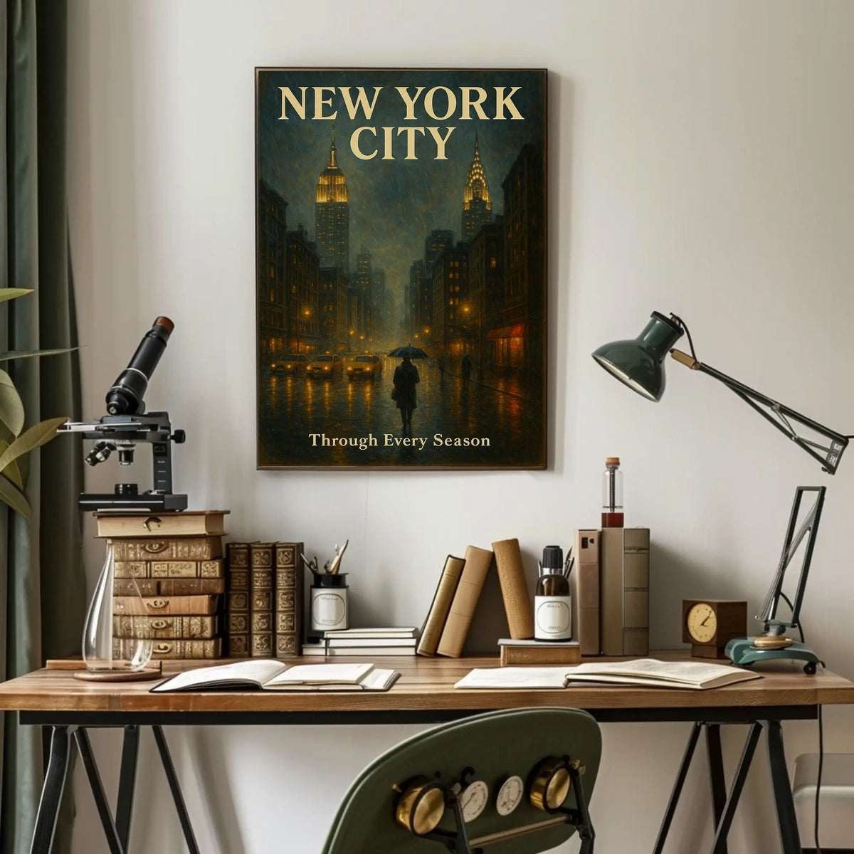 New York City Through Every Season Poster