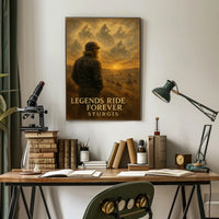 Legendary Riders Tribute: Sturgis Motorcycle Rally Heritage Poster