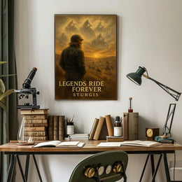 Legendary Riders Tribute: Sturgis Motorcycle Rally Heritage Poster