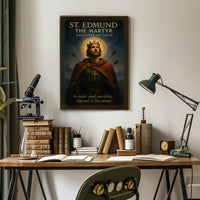 St. Edmund the Martyr Poster PosterGoat