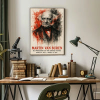 Portrait of Martin Van Buren Historical or Presidential Poster