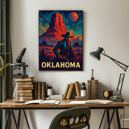 Oklahoma Western Adventure Poster