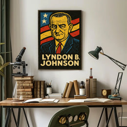 Lyndon B. Johnson Poster