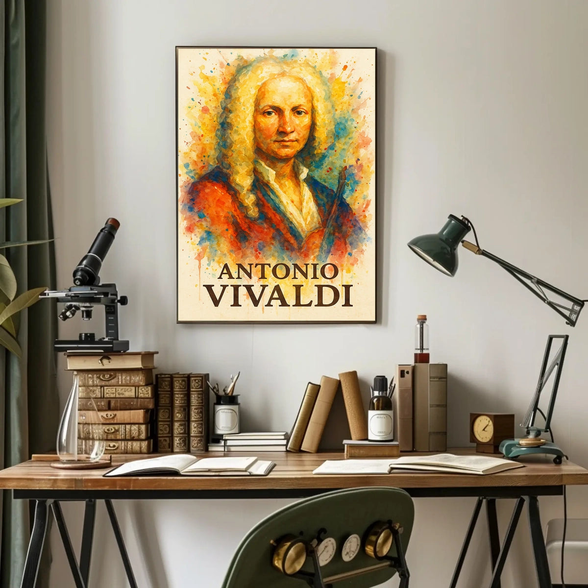 Antonio Vivaldi Poster