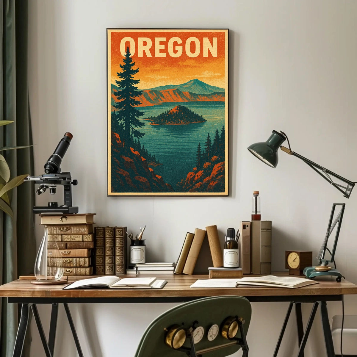 Oregon Scenic Poster