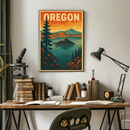 Oregon Scenic Poster
