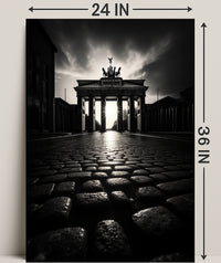 Sunrise At The Brandenburg Gate Poster