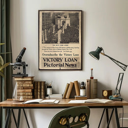 Madison Square Victory Arch Poster Vintage Wall Art