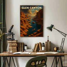 Glen Canyon, Utah Poster