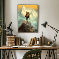 Mountain Ascent Poster