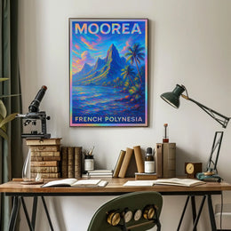 Moorea French Polynesia Poster