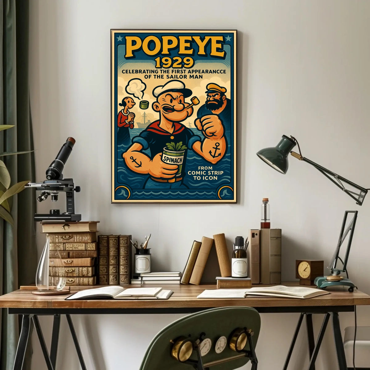 Popeye 1929 Art Poster POP-136