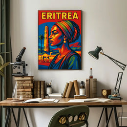 Eritrea A Vibrant Tribute Poster