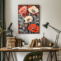 Vibrant Floral Symphony Wall Art Print