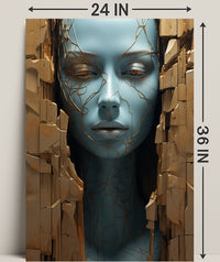 Fractured Beauty Poster