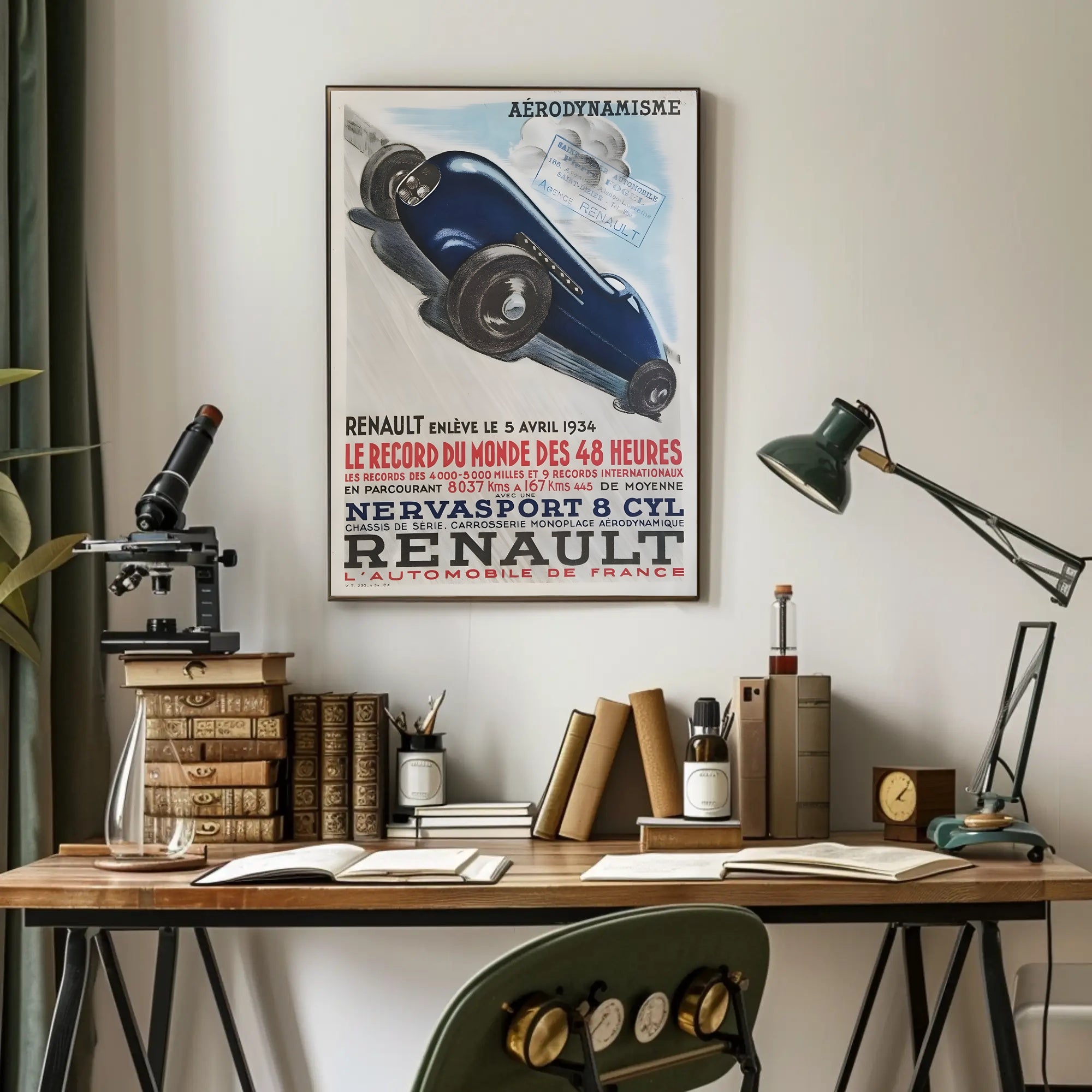 Renault NervaSport World Record Achievement Poster