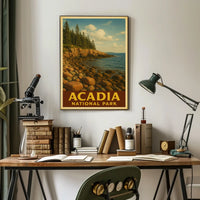 Acadia National Park Poster