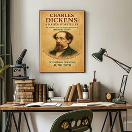 Charles Dickens A Master Storyteller Poster