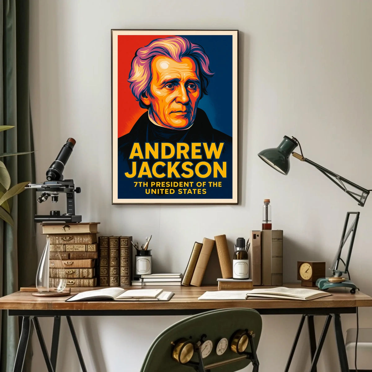 Andrew Jackson 7Th President Poster