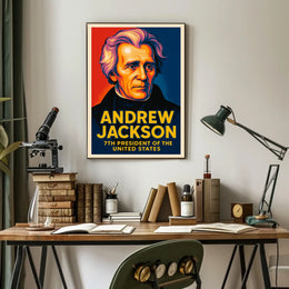 Andrew Jackson 7Th President Poster