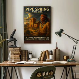 Pipe Spring Arizona Heritage And Poster