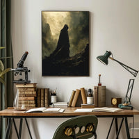The Shadowed Wanderer Art Print Poster for Home Decor Lovers PosterGoat