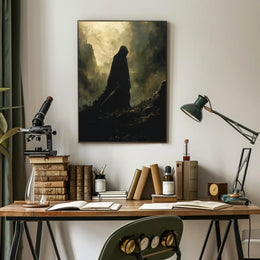 The Shadowed Wanderer Art Print Poster for Home Decor Lovers PosterGoat
