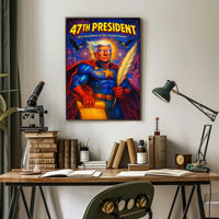 Donald Trump Patriot Champion Pop Art Patriotic Collector Wall Limited Edition Poster