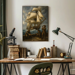 Voyage on the High Seas Poster