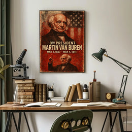 Martin Van Buren 8th President Poster