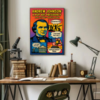 Andrew Johnson 17th President Poster