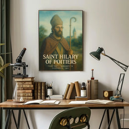 Saint Hilary Of Poitiers Poster