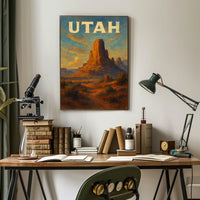 Utah Landscape Poster