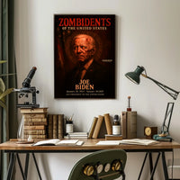 Joe Biden 46th President of the United States Zombidents Poster Series