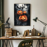 Haunted Halloween Night Poster
