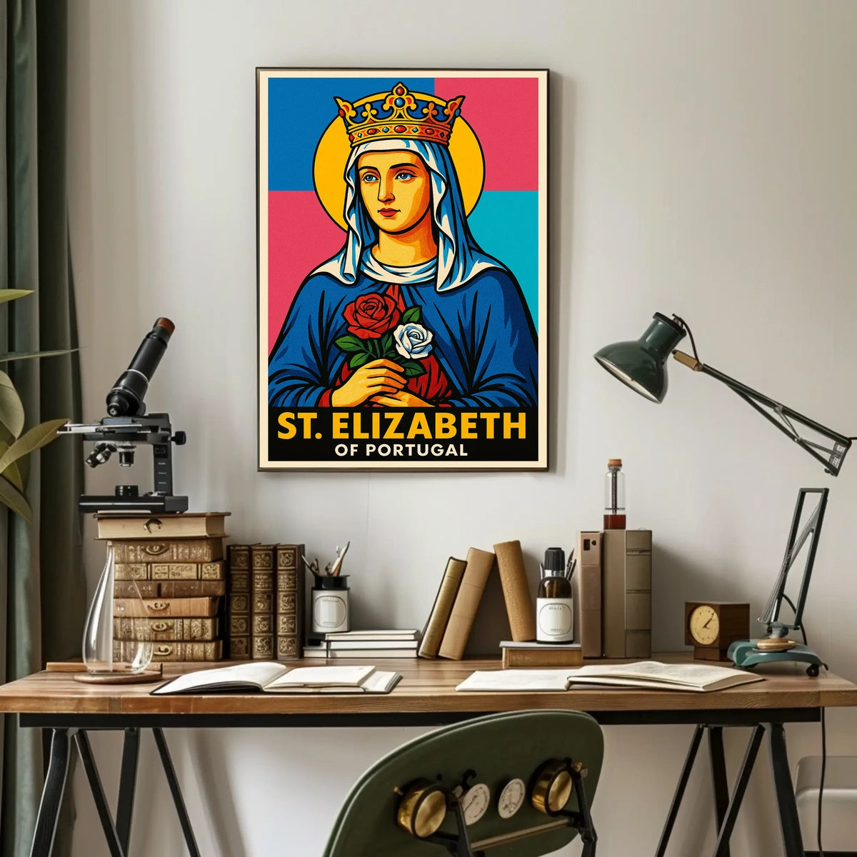 St. Elizabeth of Portugal Poster