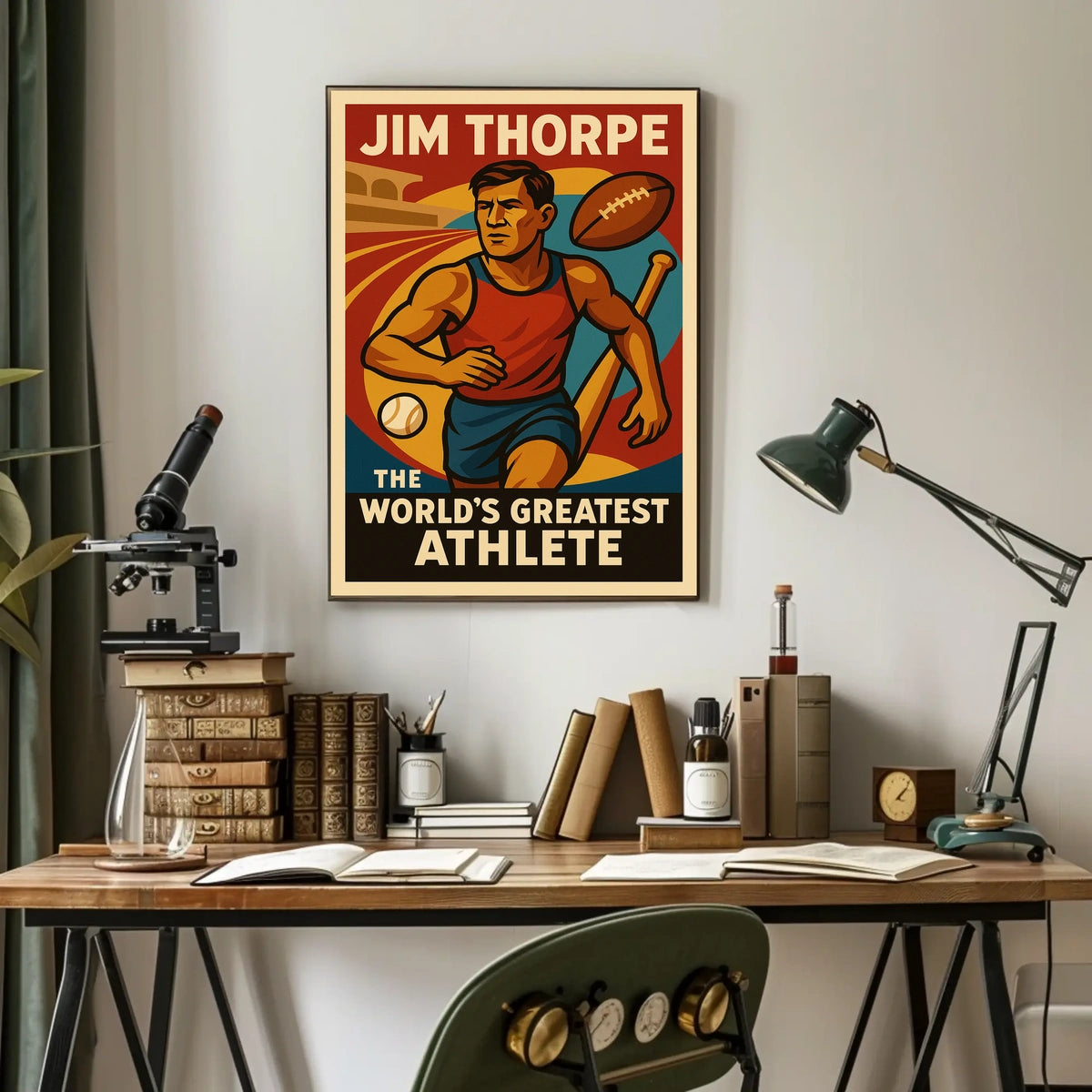 Jim Thorpe The Worlds Greatest Athlete Jim Thorpe Poster