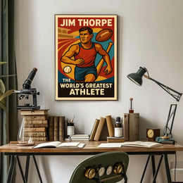Jim Thorpe The Worlds Greatest Athlete Jim Thorpe Poster