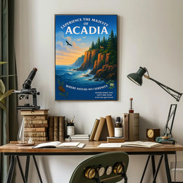Experience the Majesty of Acadia Poster PosterGoat