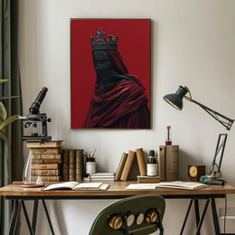 The Enigmatic Monarch Art Print Poster for Home Decor PosterGoat