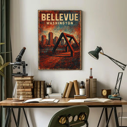 Bellevue Washington Scenic Decor Lovers Poster